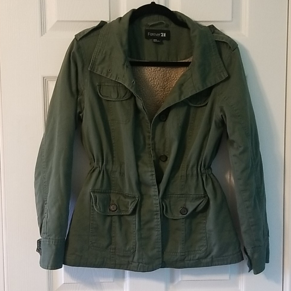 Fleece Utility Jacket